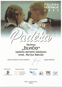 Polkos festival Padėka