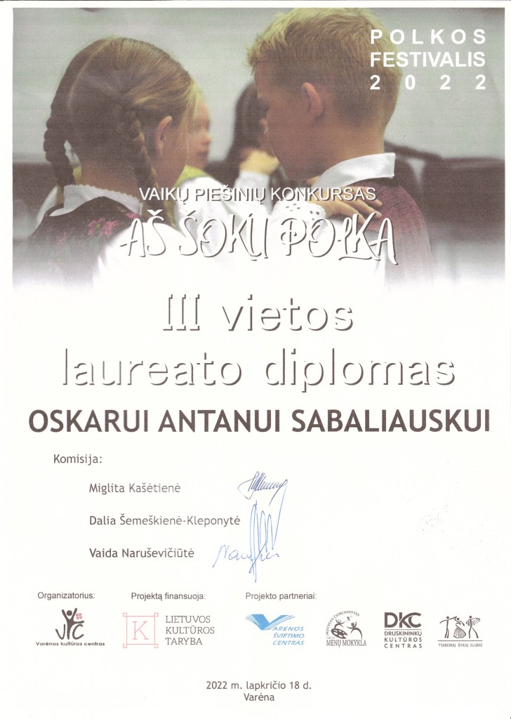 Diplomas polkos festivalis III
